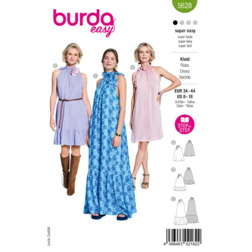 Burda Patroon 5628 - Jurk in Variaties