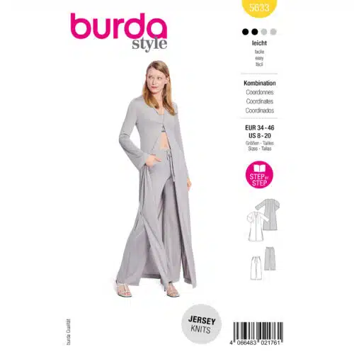 Burda Patroon 5633 - Jas en Broek
