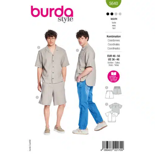 Burda Patroon 5640 - Shirt en Broek