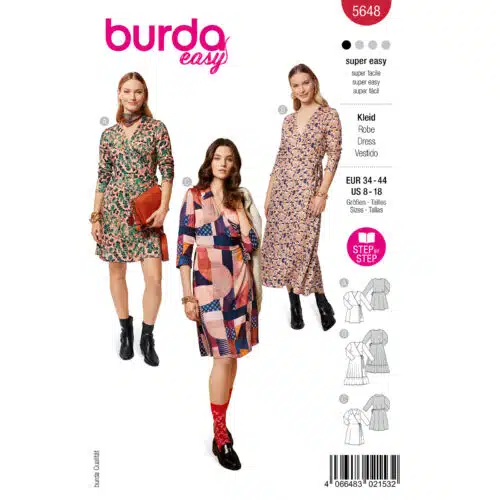 Burda Patroon 5648 - Jurk in Variaties