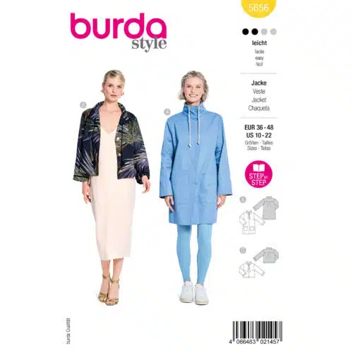 Burda Patroon 5656 - Jas in Variaties