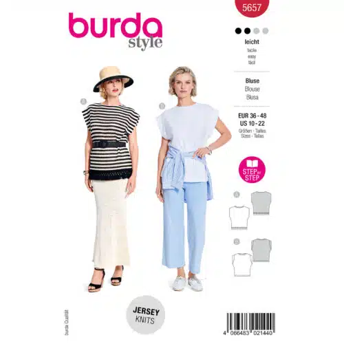Burda Patroon 5657 - Shirt in Variaties