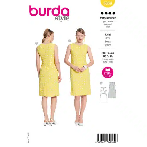 Burda Patroon 5659 - Jurk