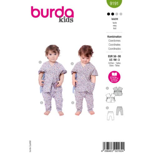 Burda Patroon 9191 - Blouse en Broek