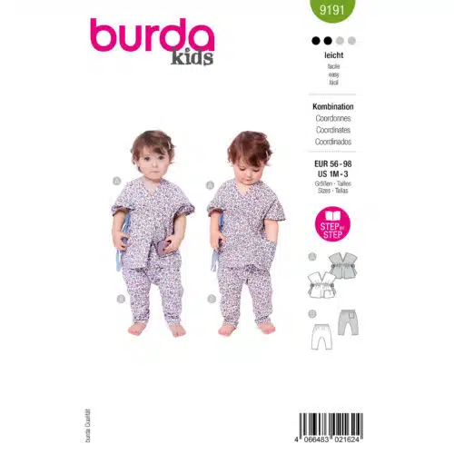 Burda Patroon 9191 - Blouse en Broek