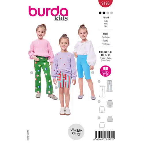 Burda Patroon 9196 - Leggings in Variaties