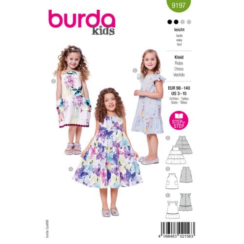 Burda Patroon 9197 - Jurk in Variaties