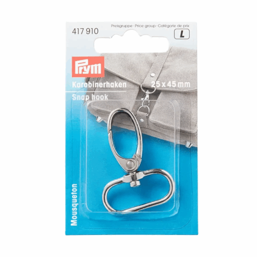 Prym Karabijn Haak Zilver 25x45mm