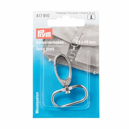Prym Karabijn Haak Zilver 25x45mm