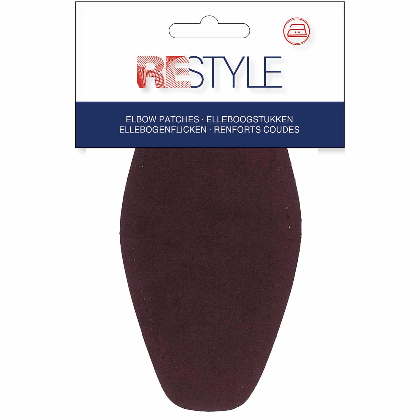 REStyle Elleboogstukken Bordeaux Rood