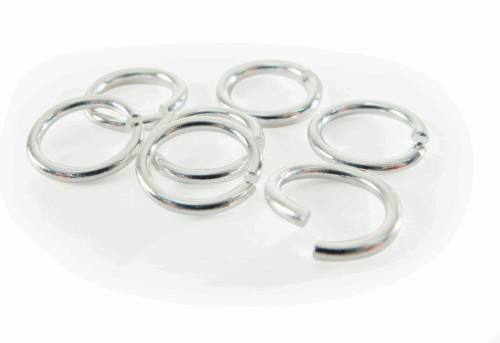 Ringen Zilver 7mm 20stuks