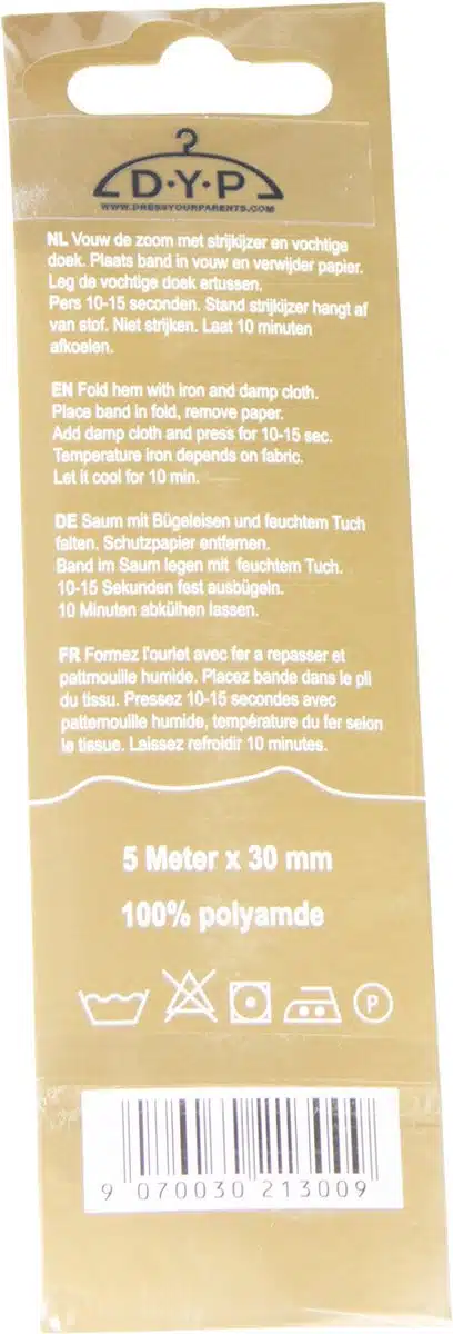 Zoomband 30mm 5meter