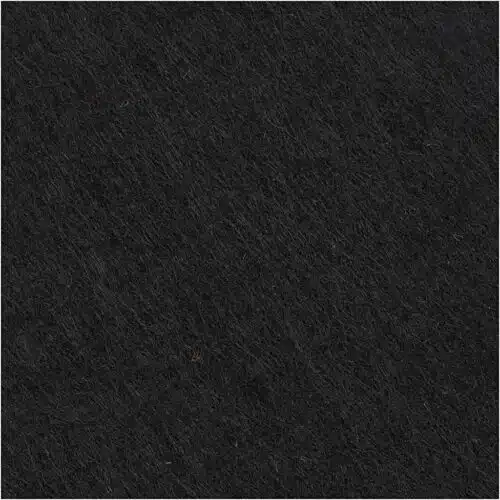Hobbyvilt A2 Zwart 3mm 42x60cm