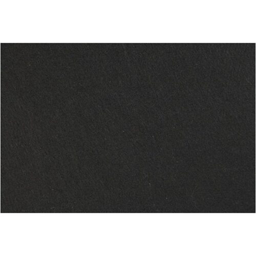 Hobbyvilt A2 Zwart 3mm 42x60cm
