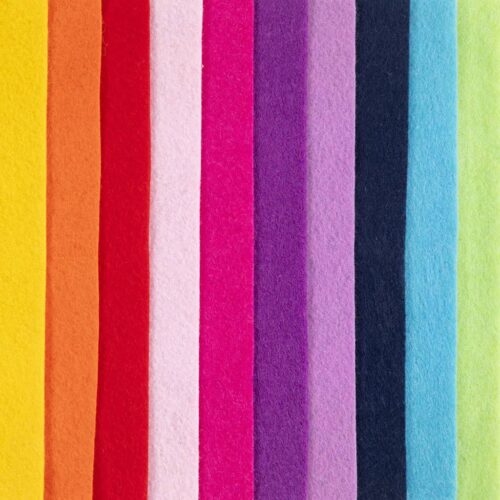 Hobbyvilt A4 Mix Kleurrijk 20x30cm 10stuks