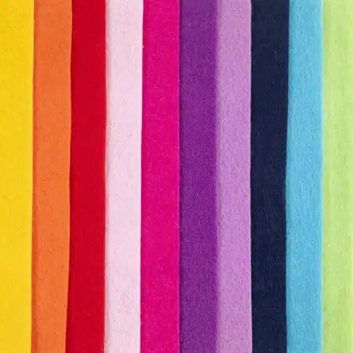 Hobbyvilt A4 Mix Kleurrijk 20x30cm 10stuks
