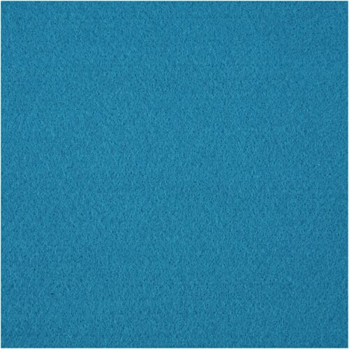 Viltlapje Turquoise 20x30cm