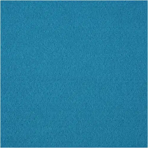 Viltlapje Turquoise 20x30cm